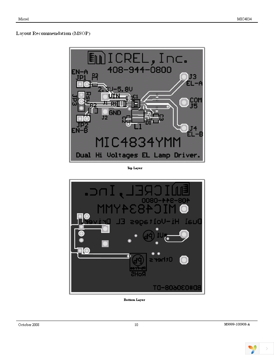 MIC4834YML TR Page 10